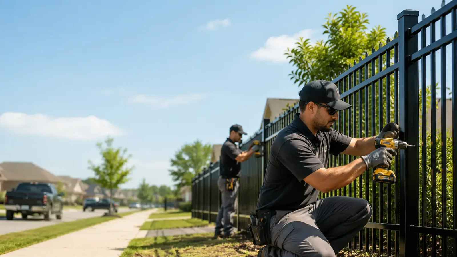 Metal Fence Installation in Salem, WV